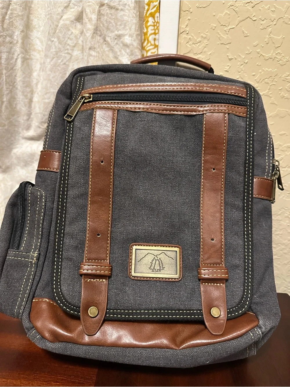 Triple Tree Canvas 3999 Black Canvas Sling 13.8